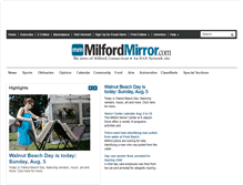 Tablet Screenshot of milfordmirror.com